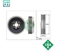 Ina Crankshaft Pulley 544 0065 10 with Vibration Damper – Fits VW/Audi/Seat/Skoda/Ford