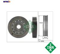 INA 544 0091 10 Crankshaft pulley