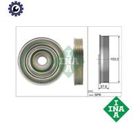 INA Crankshaft Pulley 544 0097 10 with Vibration Damper for CITROËN PEUGEOT FIAT