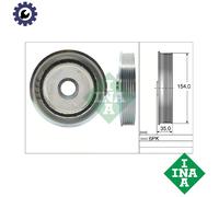 BELT PULLEY CRANKSHAFT 544 0112 10 FOR MITSUBISHI OUTLANDER/II/SUV PEUGEOT