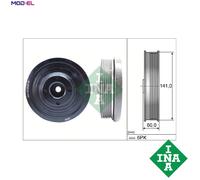 INA 544 0143 10 Crankshaft pulley