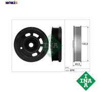 INA 544 0172 10 Crankshaft pulley