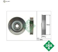 INA 544 0173 10 Crankshaft Pulley Fits Citroën Ds Opel Peugeot Vauxhall 3008 308