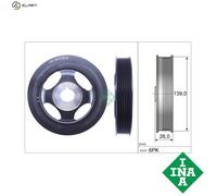 INA 544 0178 10 Crankshaft pulley