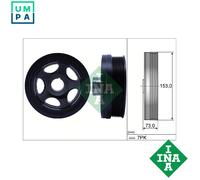 Belt Pulley Schaeffler INA 544 0183 10 for MERCEDES-BENZ