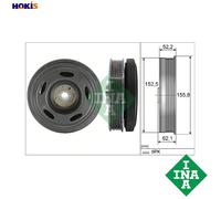 INA 544 0516 10 Crankshaft pulley