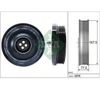 Ina Crankshaft Pulley (TVD) – Fits BMW 520D F10/F11 2.0D 2010–2014 N47D20C