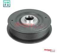 Crankshaft Belt Pulley METZGER Fits NISSAN Interstar OPEL RENAULT 01-06 4416426