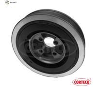 Crankshaft Belt Pulley Fits Audi 80 A6 Cabriolet Ford Seat VW CORTECO 80000204
