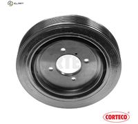 Crankshaft Belt Pulley Fits Citroën Berlingo C15 Fiat Peugeot CORTECO 80000707