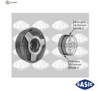 SASIC 9001806 Crankshaft pulley