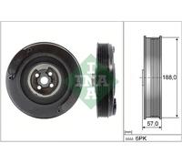 BELT PULLEY CRANKSHAFT FITS: VW TRANSPORTER / CARAVELLE IV BUS 70B 70C 7DB 7D