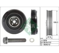 Belt Pulley, crankshaft INA 544 0002 20 for VOLVO S70 (874) 2.5 1997-2000