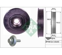 Belt Pulley, crankshaft INA 544 0079 20 for MAZDA 2 (DY) 1.4 2003-2007