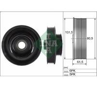 INA 544 0141 10 Crankshaft pulley