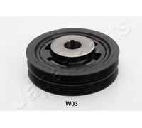 Belt Pulley, crankshaft JAPANPARTS PU-W03