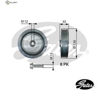 GATES TVD1008A Crankshaft pulley