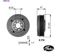 GATES TVD1014A Crankshaft pulley