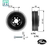 GATES TVD1015A Crankshaft pulley