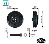 GATES TVD1033A Crankshaft pulley