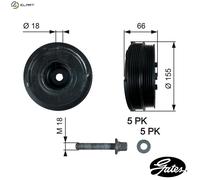 GATES TVD1037A Crankshaft pulley
