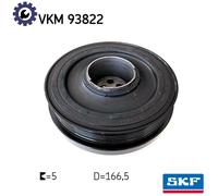 SKF VKM 93822 Crankshaft pulley