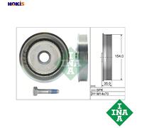 INA 544 0112 20 Belt Pulley Set, crankshaft
