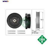 INA Belt Pulley Set Crankshaft Part No - 544013020