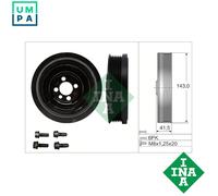 INA 544 0182 20 Belt Pulley Set, crankshaft
