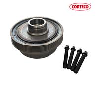 Belt Pulley Set, crankshaft CORTECO 49444032 For BMW, MINI