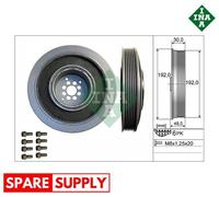 BELT PULLEY SET, CRANKSHAFT FOR AUDI A4 A5 A6 A7 INA 544 0102 20