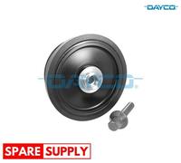 BELT PULLEY SET, CRANKSHAFT FOR BMW E87 E46 E90 E91 DAYCO DPV1059K