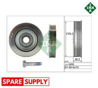 BELT PULLEY SET, CRANKSHAFT FOR PEUGEOT 3008 308 5008 508 INA 544 0173 20
