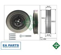 Belt Pulley Set, crankshaft for VOLVO INA 544 0504 20