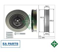 Belt Pulley Set, crankshaft for VOLVO S60 S90 V40 V60 INA 544 0503 20