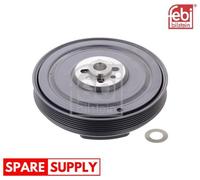BELT PULLEY SET, CRANKSHAFT FOR VW CALIFORNIA T4 CAMPER FEBI BILSTEIN 31858