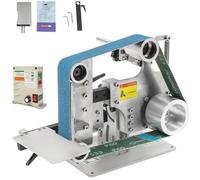 Belt Sander, 750W Desktop Electric Sharpener with Brushless Motor, Speed Adjustable, for Woodworking Metal