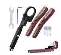 Belt Sander Adapter for Angle Grinder - Mini DIY Polisher Tool Conversion Accessory | Wood Metal Grinder Cutting Work Polishing