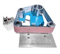 Belt Sander, All-Steel Body, Vertical/Horizontal Electric Grinder, Adjustable Speed 200-6000 RPM, Forward/Reverse Rotation, Polishing Grinding Tool 750W