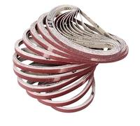 Belt sander belt, 10 PCs/set 533 * 9mm belt 40-1000 wood soft metal polishing sandpaper belt (1000#)(320#)