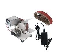 Belt Sander, Belt Grinder,Mini Grinder DIY Belt Sander for Cutlery Electrical Band Grinding Machine Sharpening Machine Polish Tools(15mm Group6)