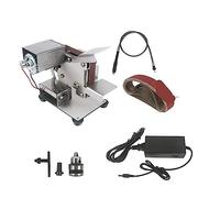 Belt Sander, Belt Grinder,Mini Grinder DIY Belt Sander for Cutlery Electrical Band Grinding Machine Sharpening Machine Polish Tools(15mm Group5)