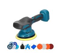 Belt Sander, Electric Car Polisher High Efficient Cordless Auto Waxing Polishing Machine Multifunctional Eccentric Sander(NO Battery NO Plug)