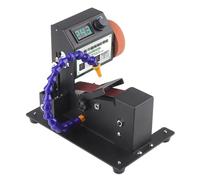 Belt Sander Electric Knife Sharpener, Mini DIY Polishing Grinding Machine, One-Click Adjustment for Wood, Stone, Plastic, Acrylic, 0.6-6mm