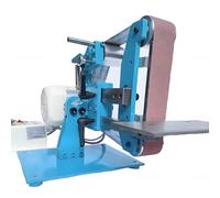 Belt Sander, Heavy-Duty 750W/1100W Brushless Motor, Vertical Horizontal Benchtop Grinder, Professional Polishing Sanding Machine for Metal and Wood, Includes 5 Sanding Belts and Workbench