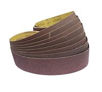 Belt Sander Sanding Belts,10 pieces 915 * 50mm Abrasive Sanding Belts 60-600 Grit for Wood Soft Metal Grinding Polishing(60#)(180#)