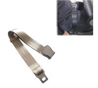 Belt Squat Collar for Nordic Hamstring Curl on Bench, Leg Extension/Curl Seat Belt Buckle, Buckle Strap for Seat Workouts Leg Extension Machines, for Home Gym Women Men (Beige)