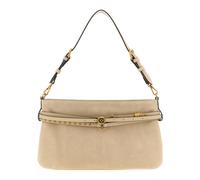 Belt Suede Medium Shoulder Bag - female - PINKO - Shoulder Bags - Beige - ONE SIZE - Bags ONE SIZE
