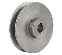 Belt Tensioner Cast Iron Wheel Power Tool Accessories Thickened V-Belt Pulley Solid Dia 70-130mm Single-Slot B Type Chain Tensioners(20mm,90MM)