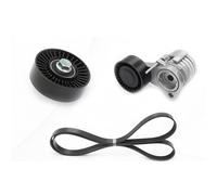 Belt Tensioner Pulley Fit For BMW X3 X5 Z4 E87 E90 E91 E60 E61 E65 Serpentine Tensioner Belt Idler Kit 11288624196 11287535860 11287527564 Timing Chain Tensioner